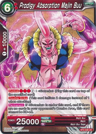 Prodigy Absorption Majin Buu BT2-026 UC